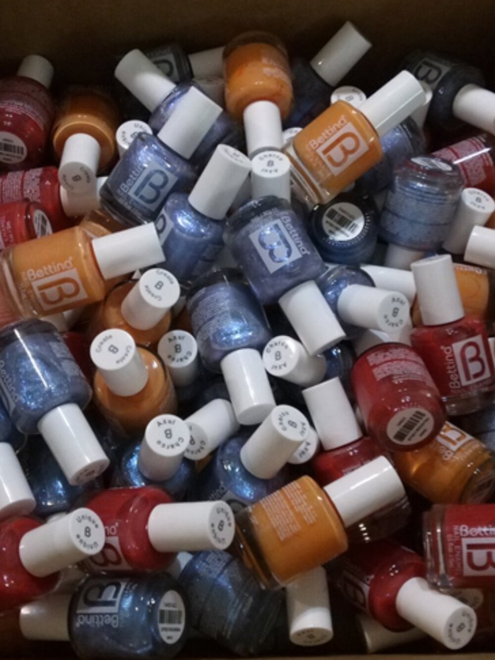 Lot of 10 Bettina Nail Polish Bundle Assorted Color